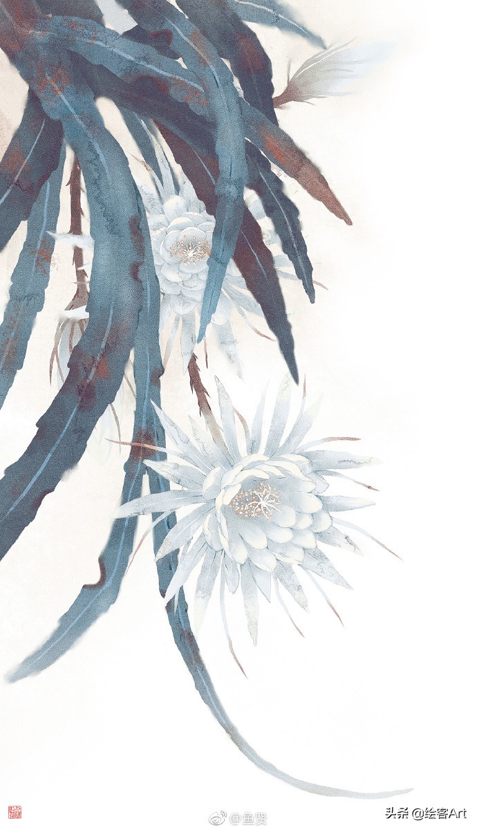 写意国画怎样配色,最好的小写意国画