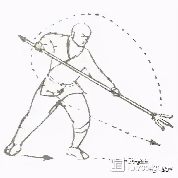 九股托天叉来历,五股托天叉用法