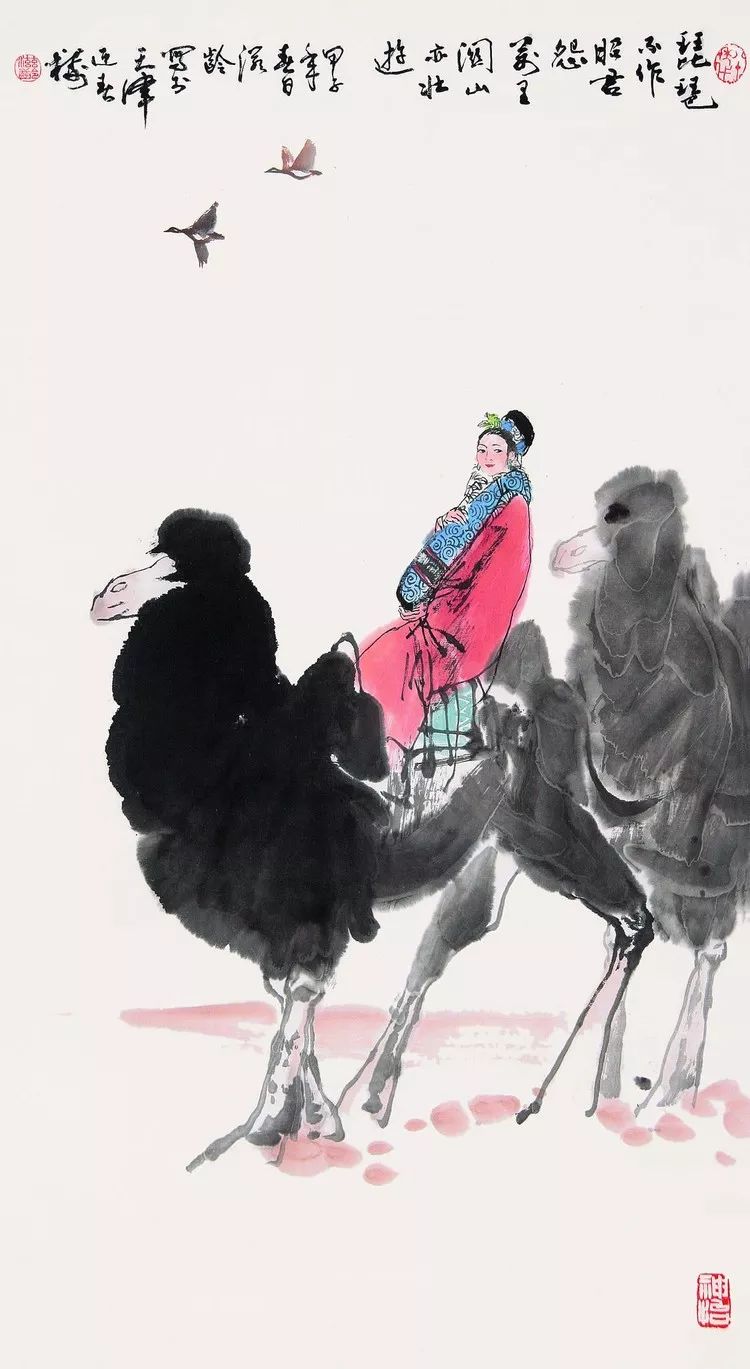 他从一个普通的美术编辑，到成就斐然的专业画家