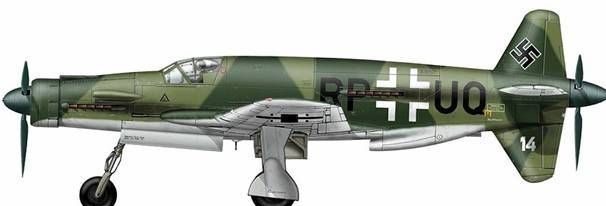 第三帝国黑科技，史上最快螺旋桨战机，外形奇特的Do335