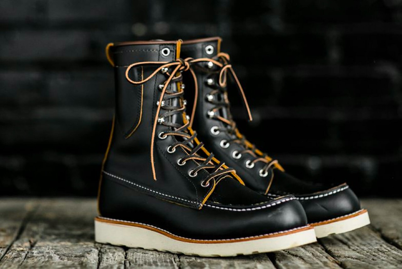 复古民族风长筒靴,工装靴推荐redwing