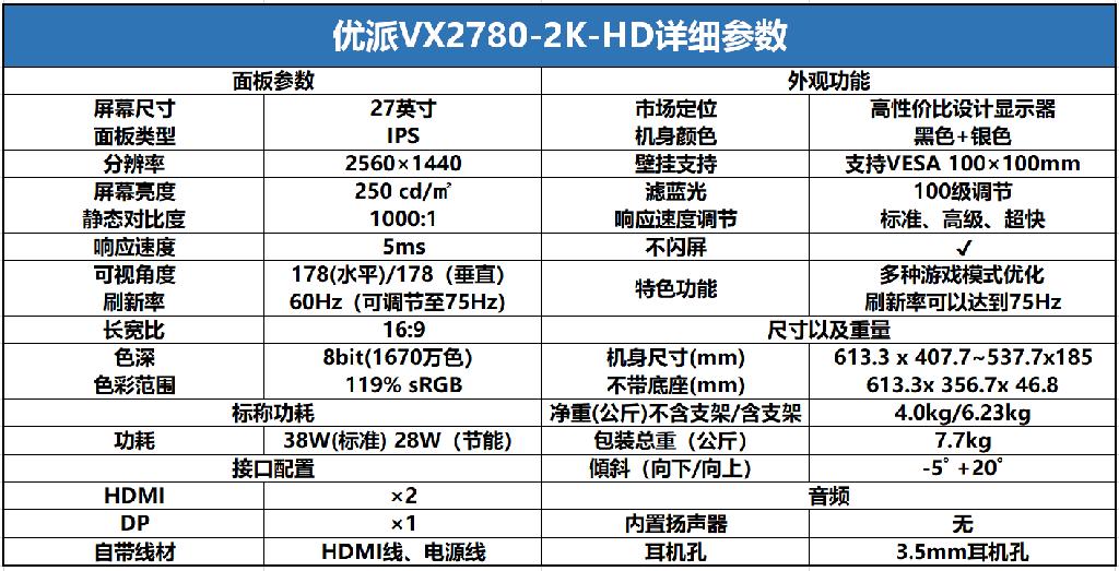 优派vx27582kpro和vx27802kpro,优派vx2780-2k-hd2评测