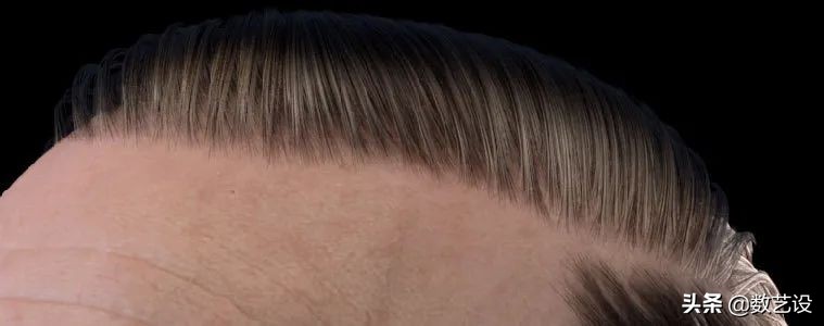 3d防脱发动画,毛发生长3d动画