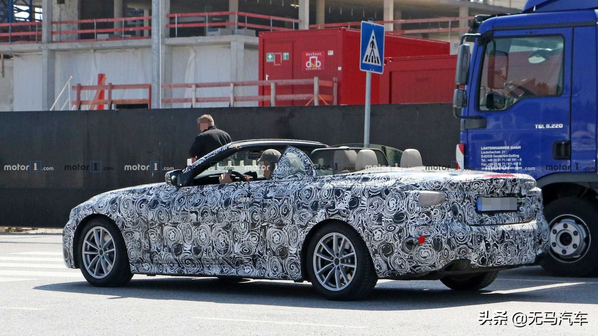 全新敞篷宝马四系,酷炫微型敞篷车