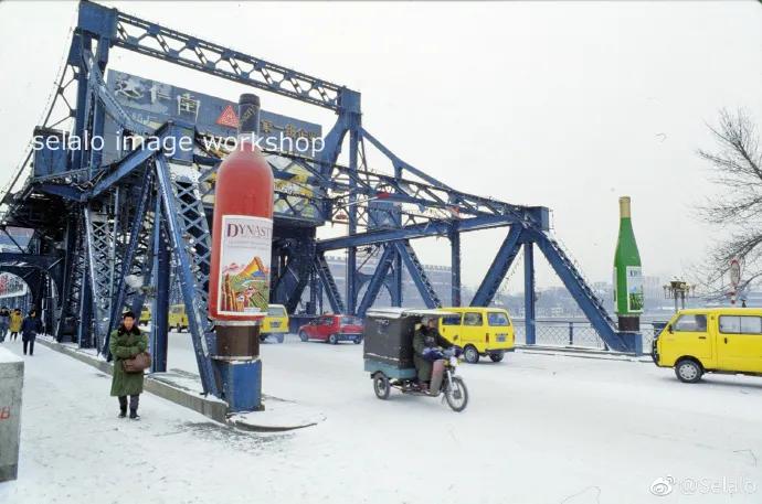 天津百年老街图,百年天津老照片