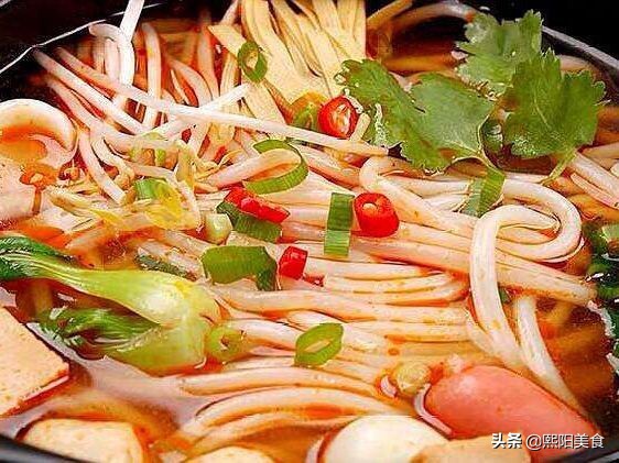 米线除了放丸子还能做什么,米线在家配什么料好吃