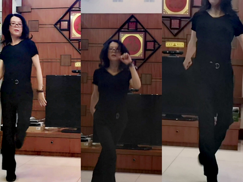 60岁跳鬼步舞基本步法,跳鬼步舞30分钟