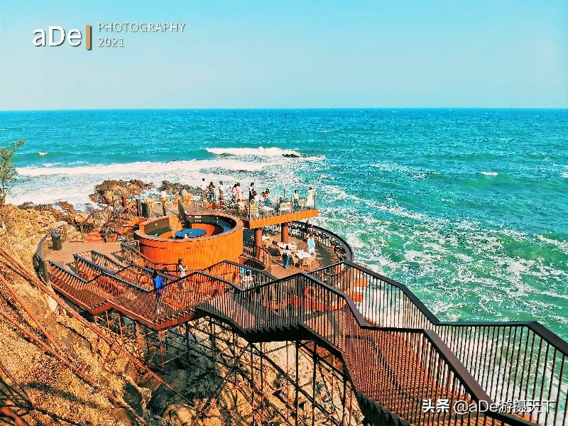 惠州双月湾礁石吧台,惠州双月湾观海咖啡厅