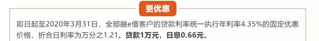 工行融e借利率划算吗,工行融e借看不看负债