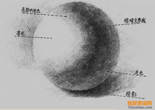 素描基础步骤及画法,素描入门零基础教程明暗关系