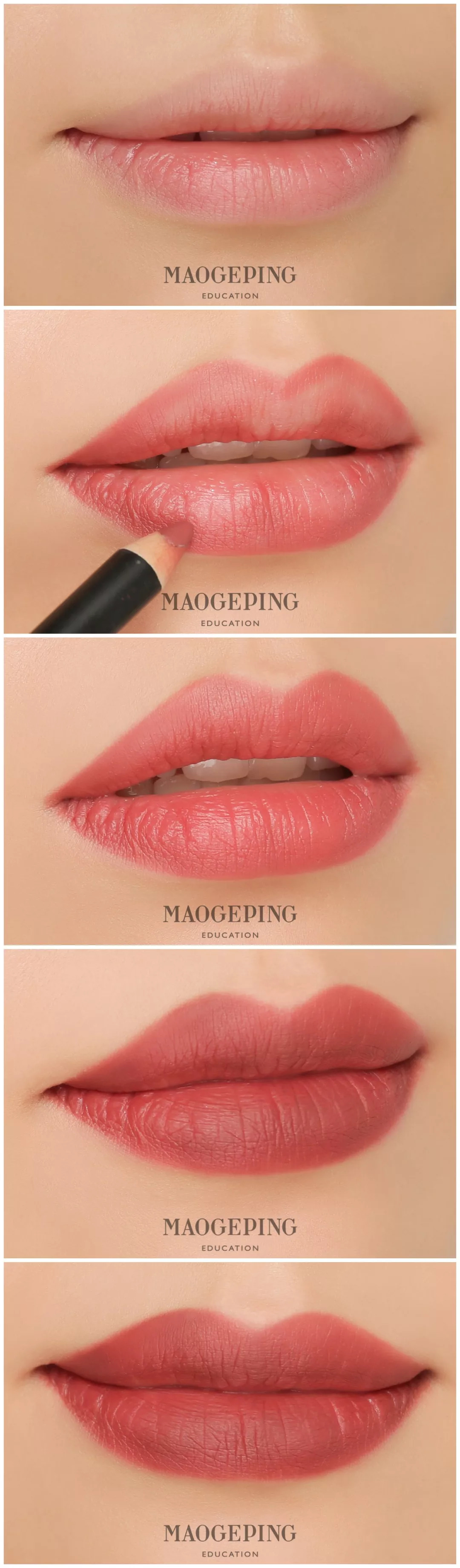 买了口红不会涂,买了很多口红没一个好看的