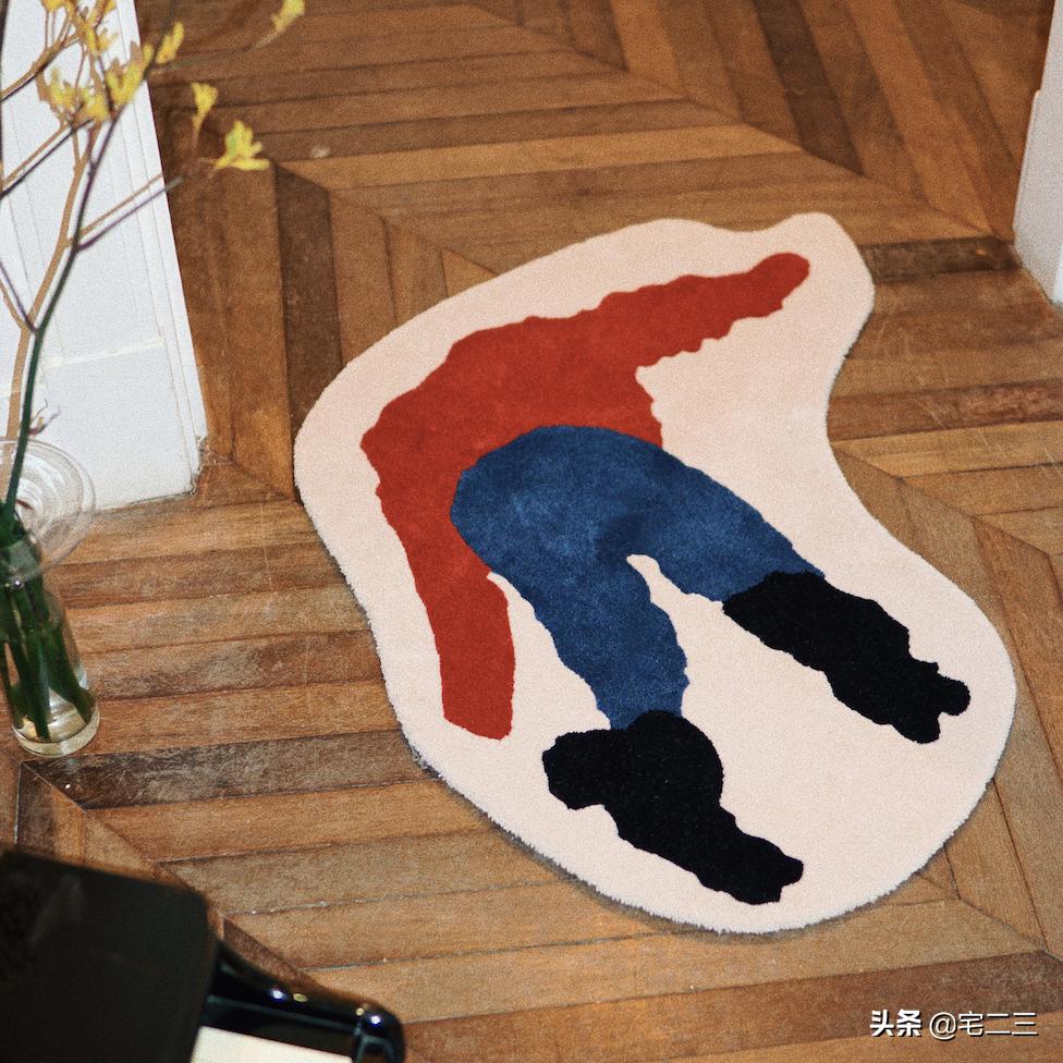 房间地毯推荐博主,国外博主的家地毯