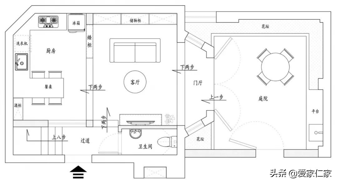 她买下32㎡上海老旧学区房，为女儿打造小桃园，还有超舒适大庭院