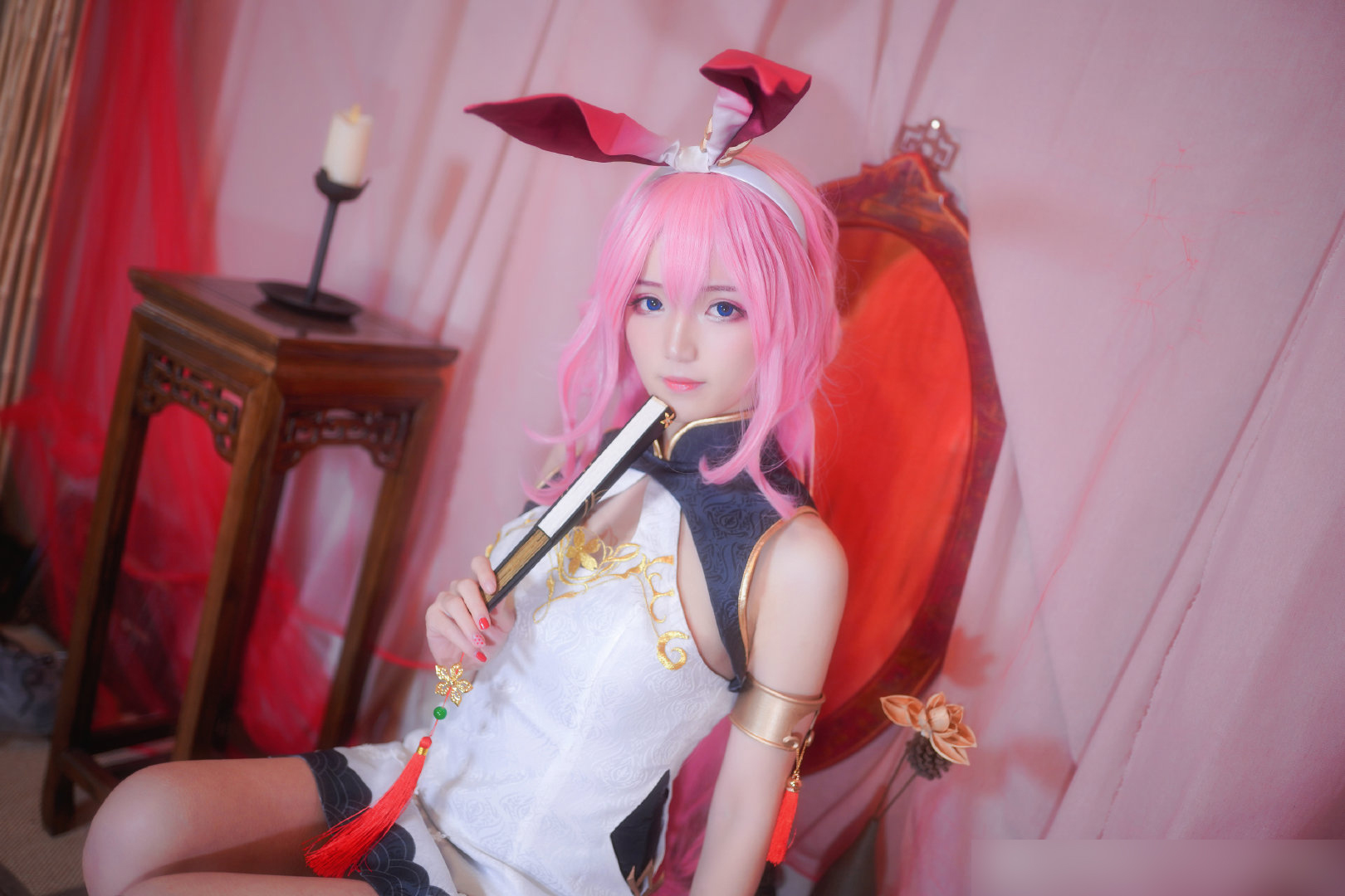 崩坏三八重樱cosplay女生,崩坏八重樱介绍