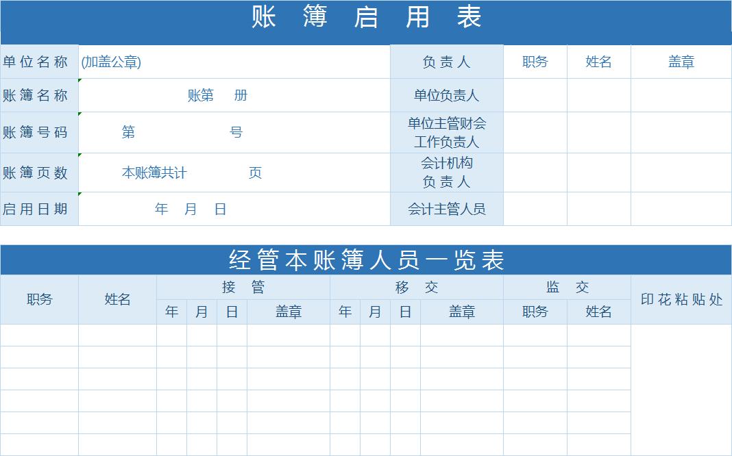 100套财务报表模板,54套财务表格