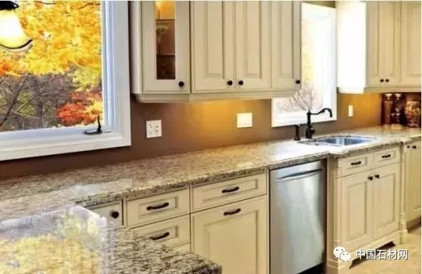 厨房多色台面,最流行的厨房大理石台面