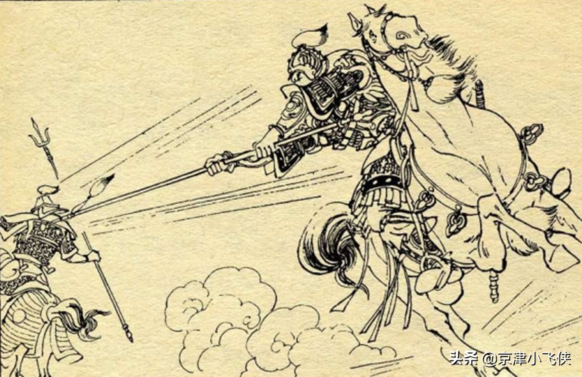 尉迟恭跟程咬金第一次交战,尉迟恭被赶出军营之后连打三关