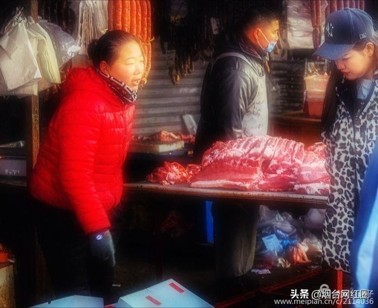 烟台莱阳海鲜早市,烟台老红利市场早市