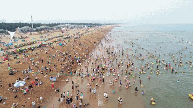 全是东北人的海边,日照海边下饺子