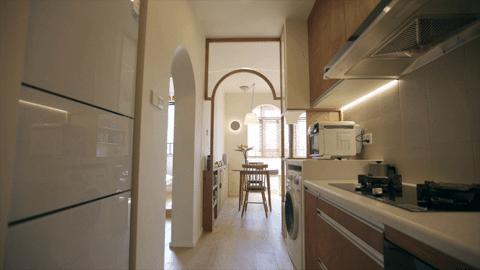 从180㎡搬到45㎡，三口之家越住越小，女儿却说现在最好