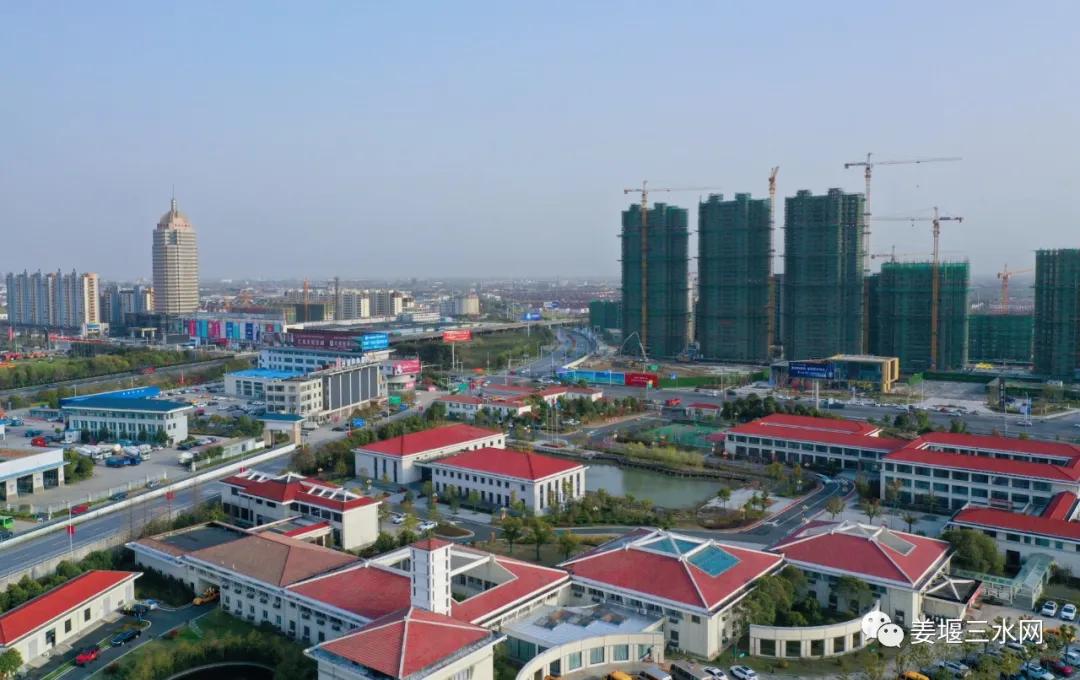 姜堰城门在哪,姜堰二中西大门