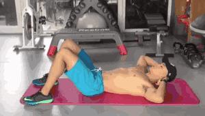 分享一套腹肌马甲线训练计划,基础的练腹跟马甲线动作