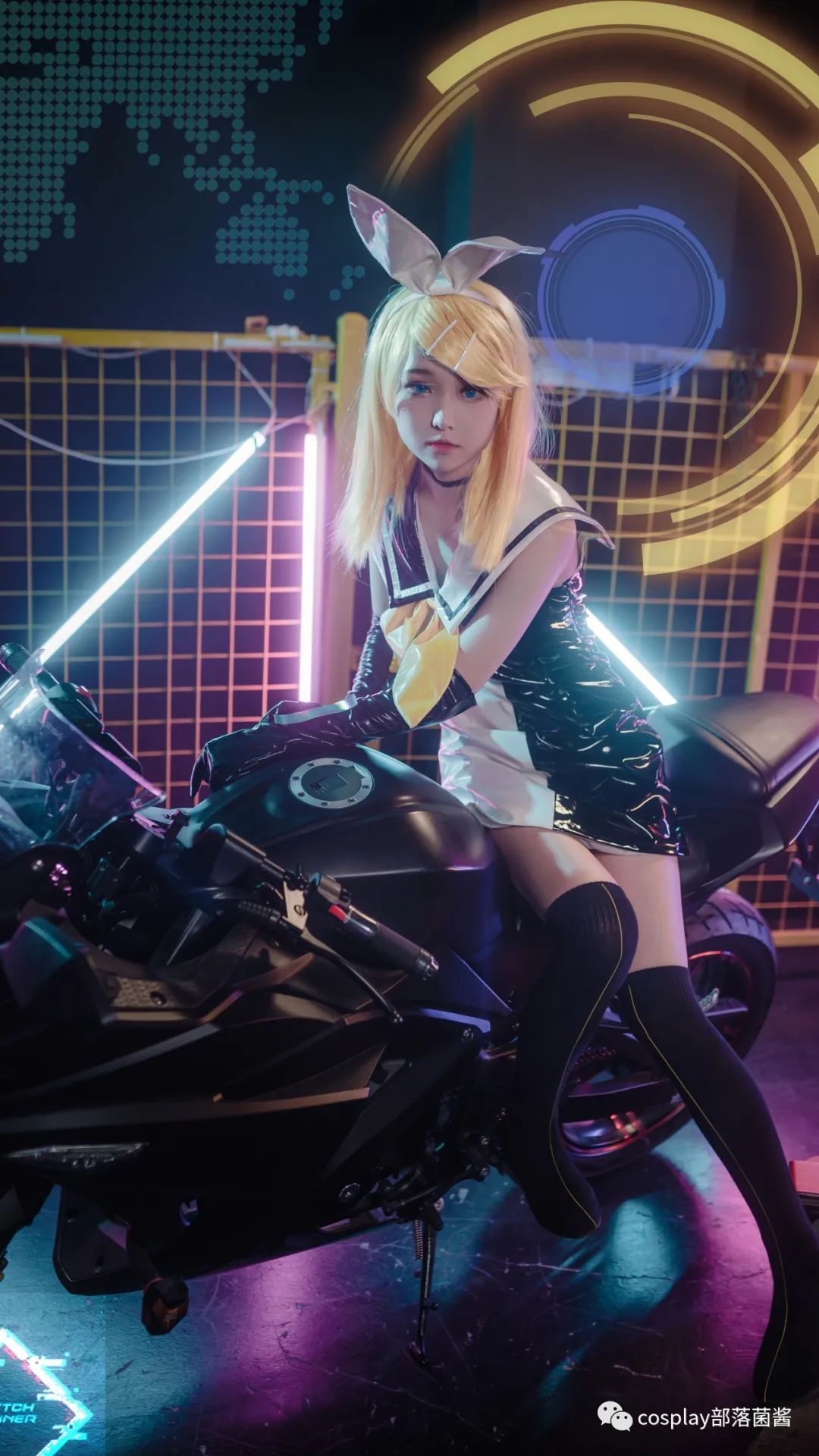 cos镜音双子服装,cos镜音双子皮肤