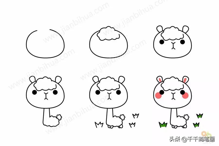 3-6岁儿童动物画入门教程,幼儿园动物画大全最简单