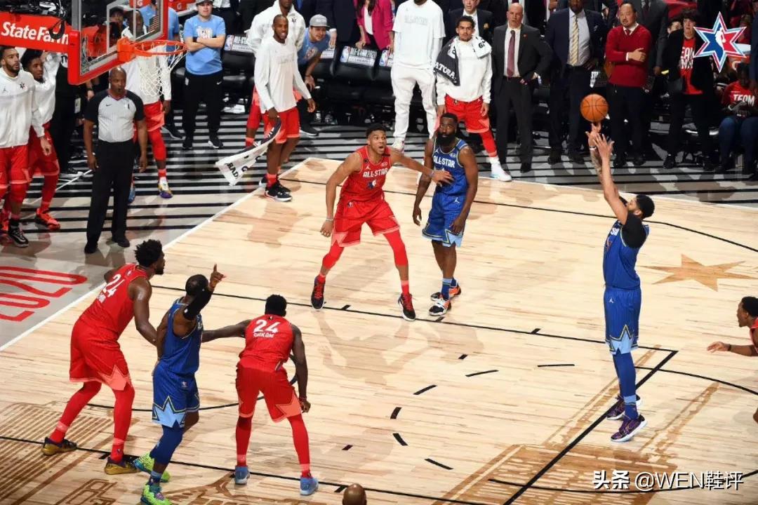 nba全明星球员上脚球鞋,nba2019全明星球鞋上脚