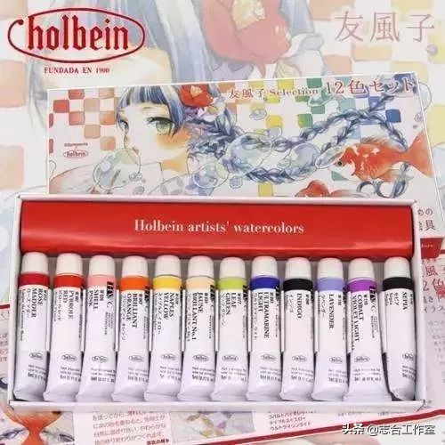 烧钱水粉画,水彩颜料省钱