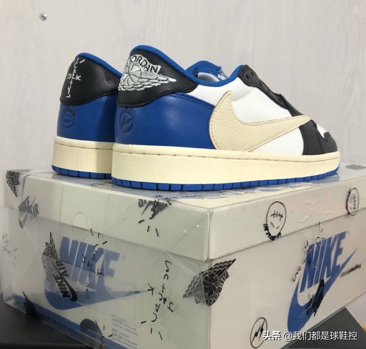 低帮闪电倒钩鞋盒,低帮aj1倒钩鞋型