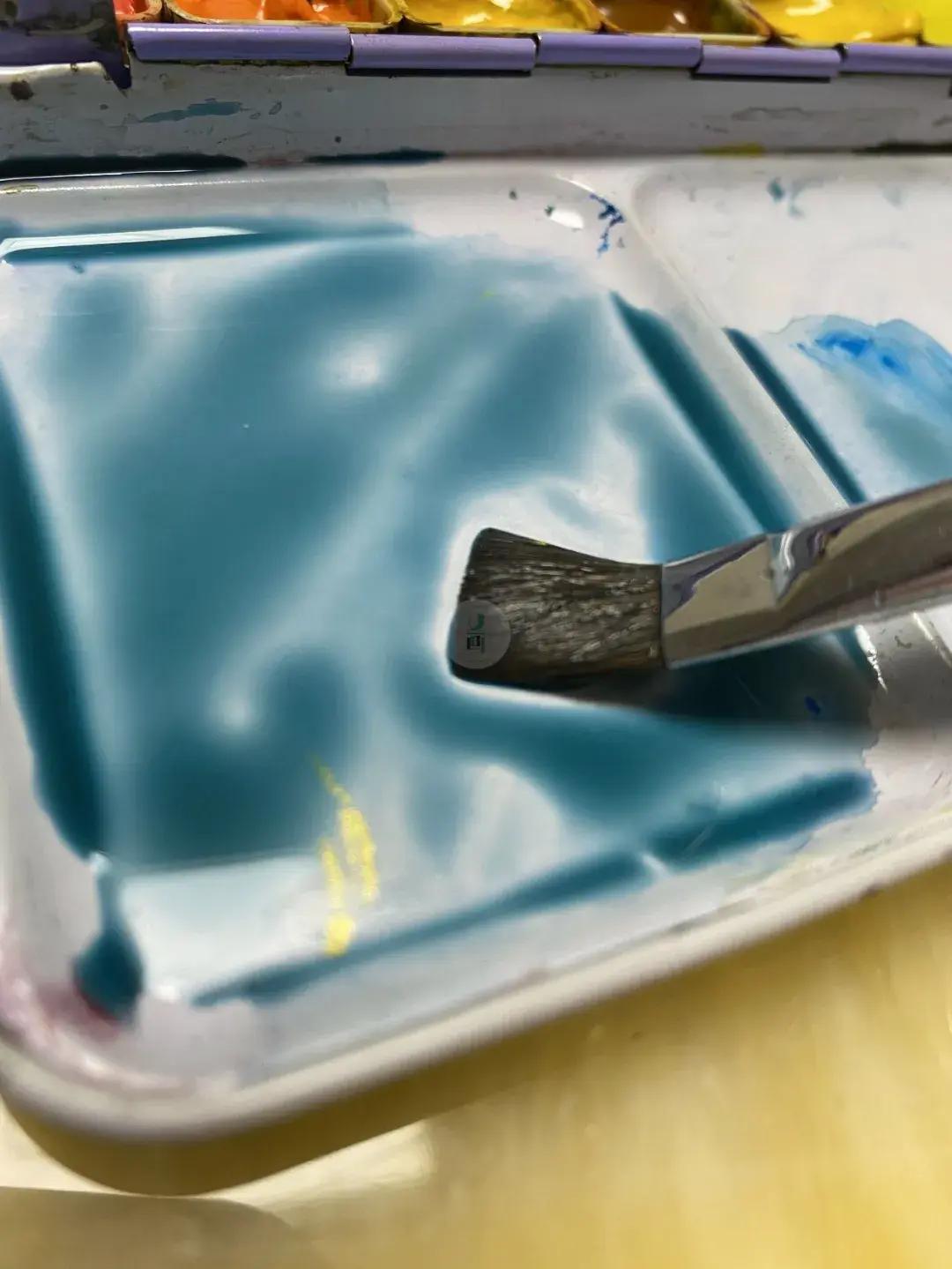 水彩为什么干了之后会有水印,水彩为什么容易掉