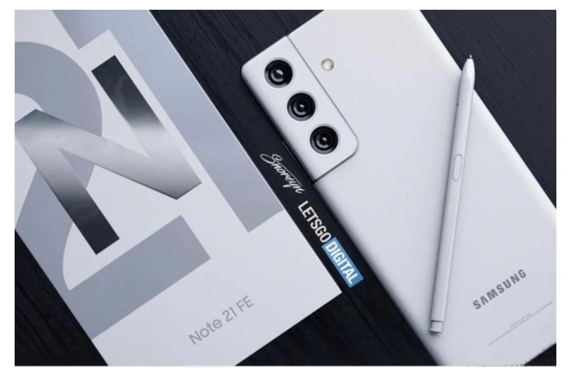 三星GalaxyNote21FE渲染图曝光,外观颜值出众