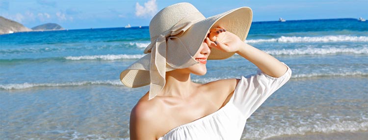 又简单又好看又有顶的遮阳帽,又大又轻漂亮遮阳帽