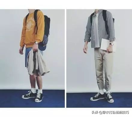 男士穿搭时尚潮流搭配九分裤,那些风格各异的男士时尚潮流穿搭