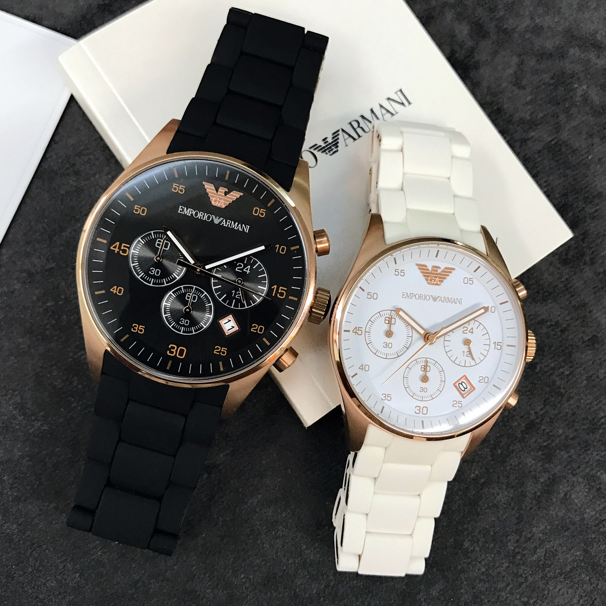 阿玛尼手表情侣视频,三千元一对的阿玛尼情侣手表