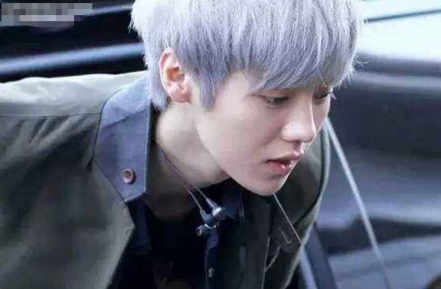 有种夫妻相鹿晗关晓彤，看到两人同款奶奶灰短发：民政局约吗？