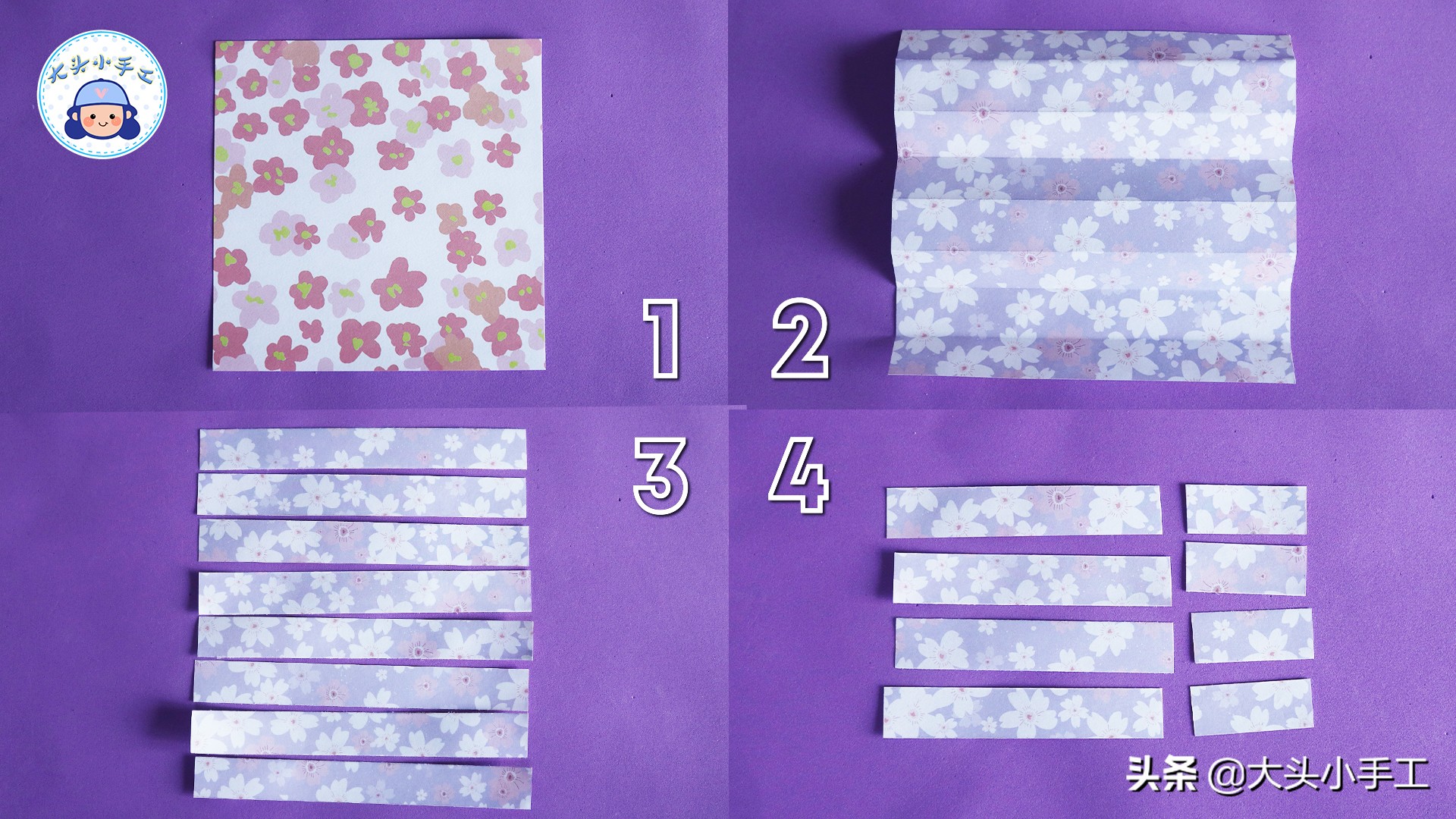 礼物盒折纸花视频教程,手工折纸最高难度玫瑰盒子慢教程