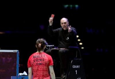 羽毛球比赛裁判手势图,气排球比赛裁判手势视频