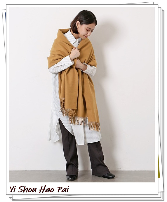 冬季时尚围巾搭配指南图片女,时尚特色的围巾系法冬日必备