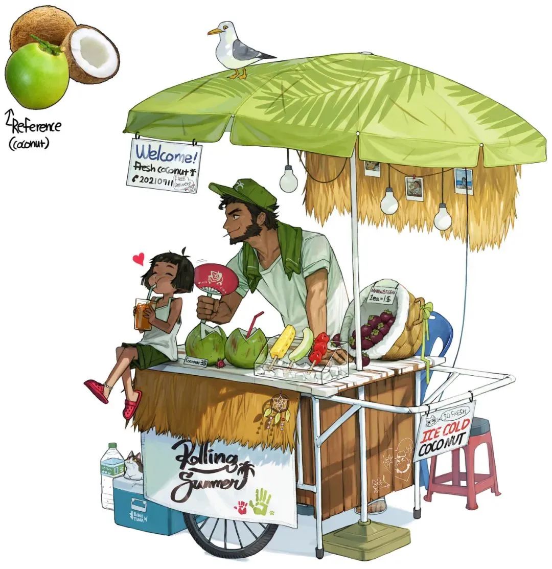 葡挞素描怎么画,葡挞手绘画法