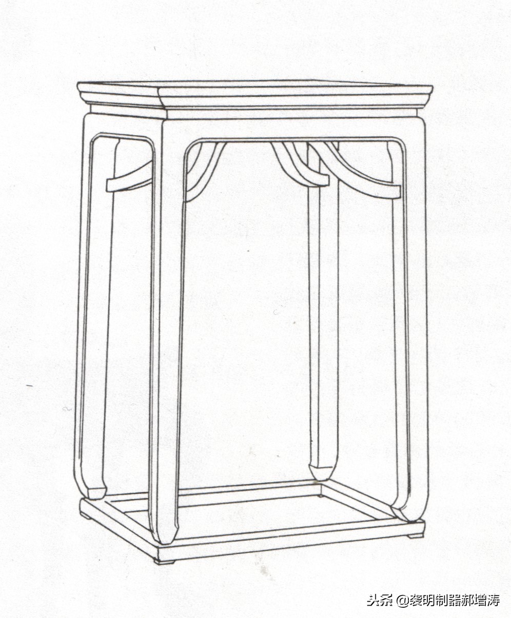 袭明｜古人享乐离不开香解读明式家具承托香炉珍贵的方香几