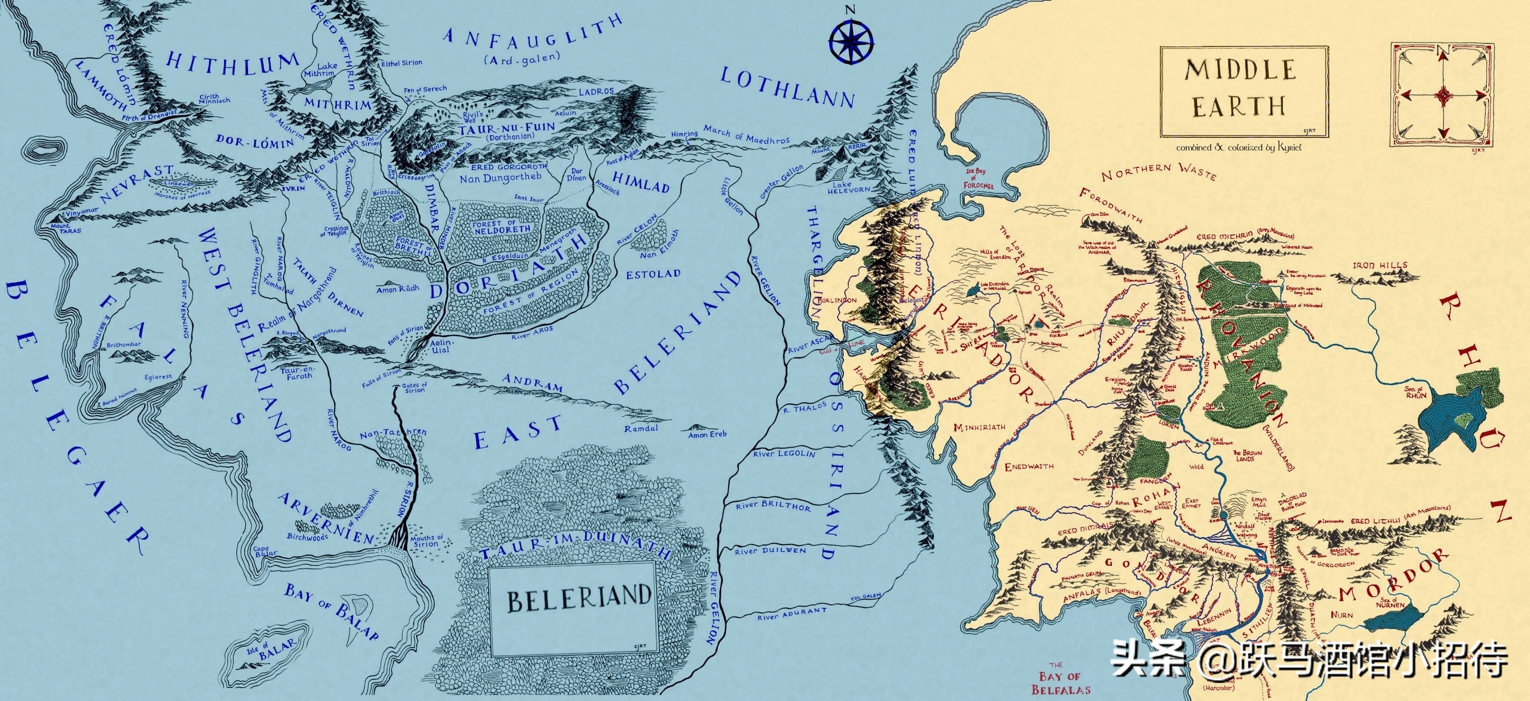 最完整指环王编年史,魔戒指环王第一部