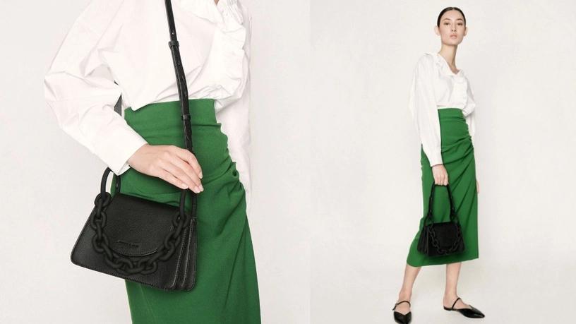 撞衫不可怕撞了才叫尴尬,小ck菱格链条包穿搭