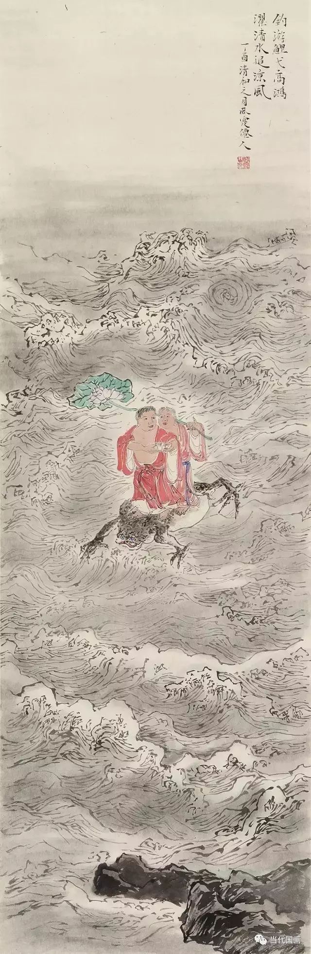 林海钟国画教程,林海钟山水画高清图