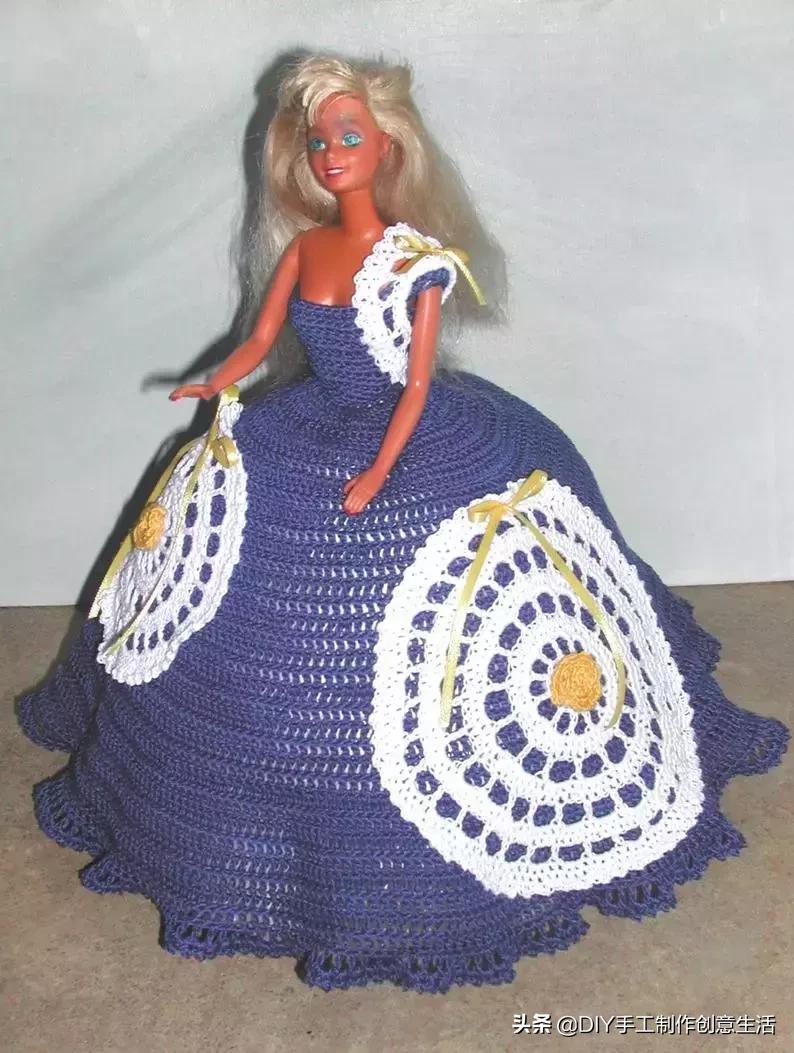 娃娃的衣服怎么钩简单,钩最简单的娃娃衣服教程