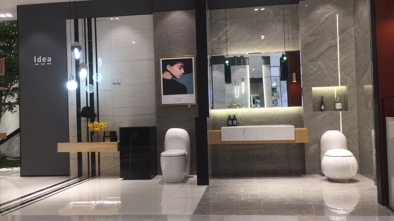 东鹏瓷砖活动现场,东鹏瓷砖整装馆