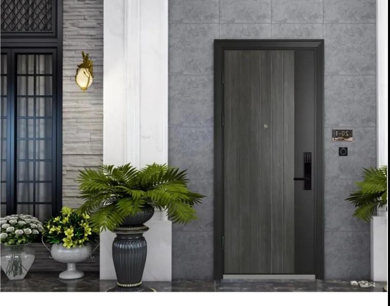 孟氏木门肤感灰,孟氏原木木门