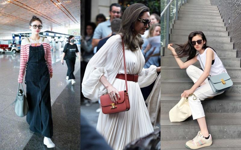 樱花粉包包新款,大牌520限定包包