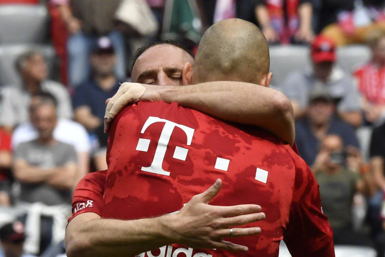 罗贝里告别时刻,罗贝里告别仪式德国杯